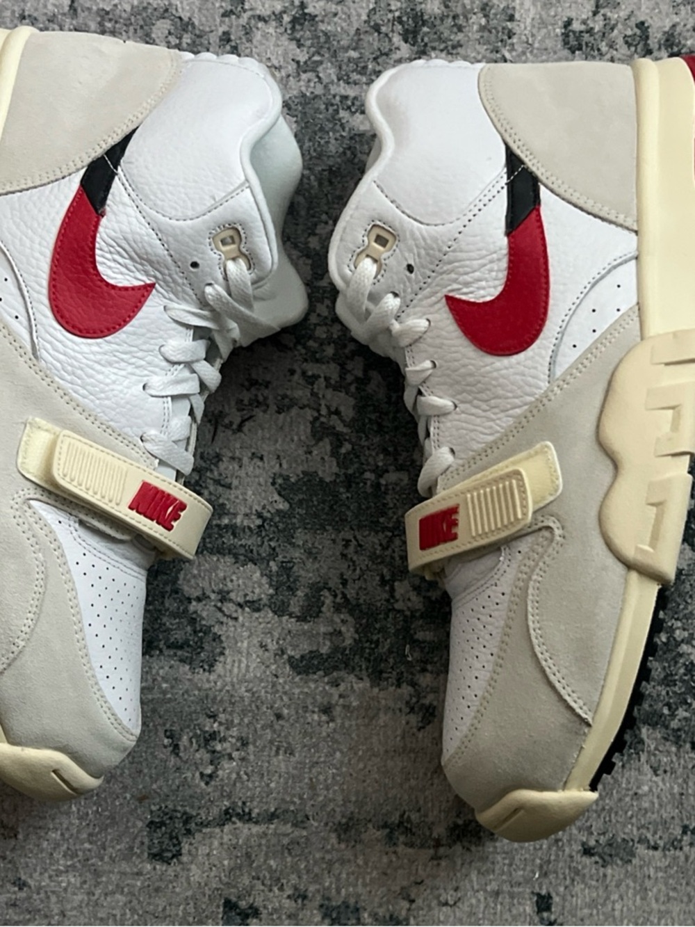 Nike Air Trainer 1 - White/University Red/Black - Men’s 12